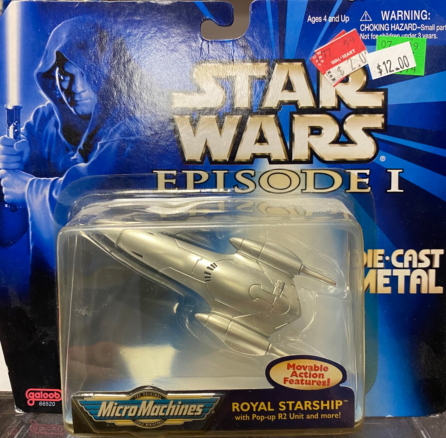 Micro Machines: Star Wars: The Phantom Menace: Royal Starship (Die Cast Metal)