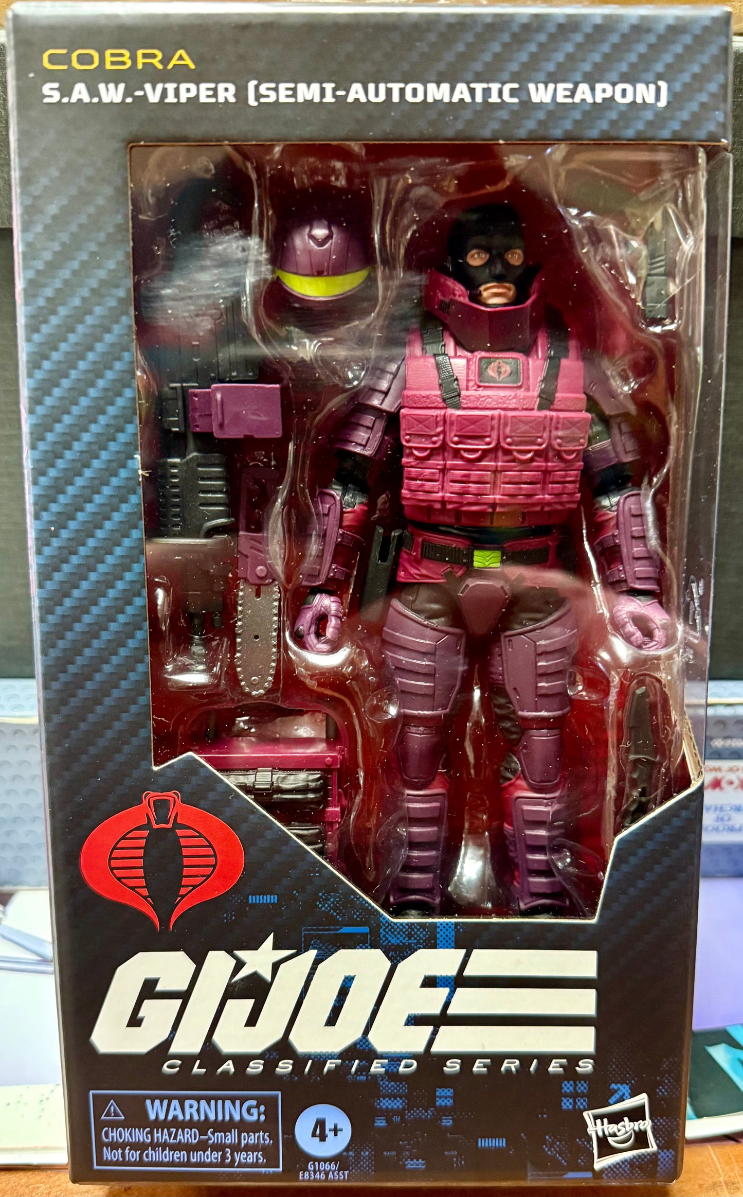 G.I. Joe Classified Series 6in Cobra Saw Viper Action Figure