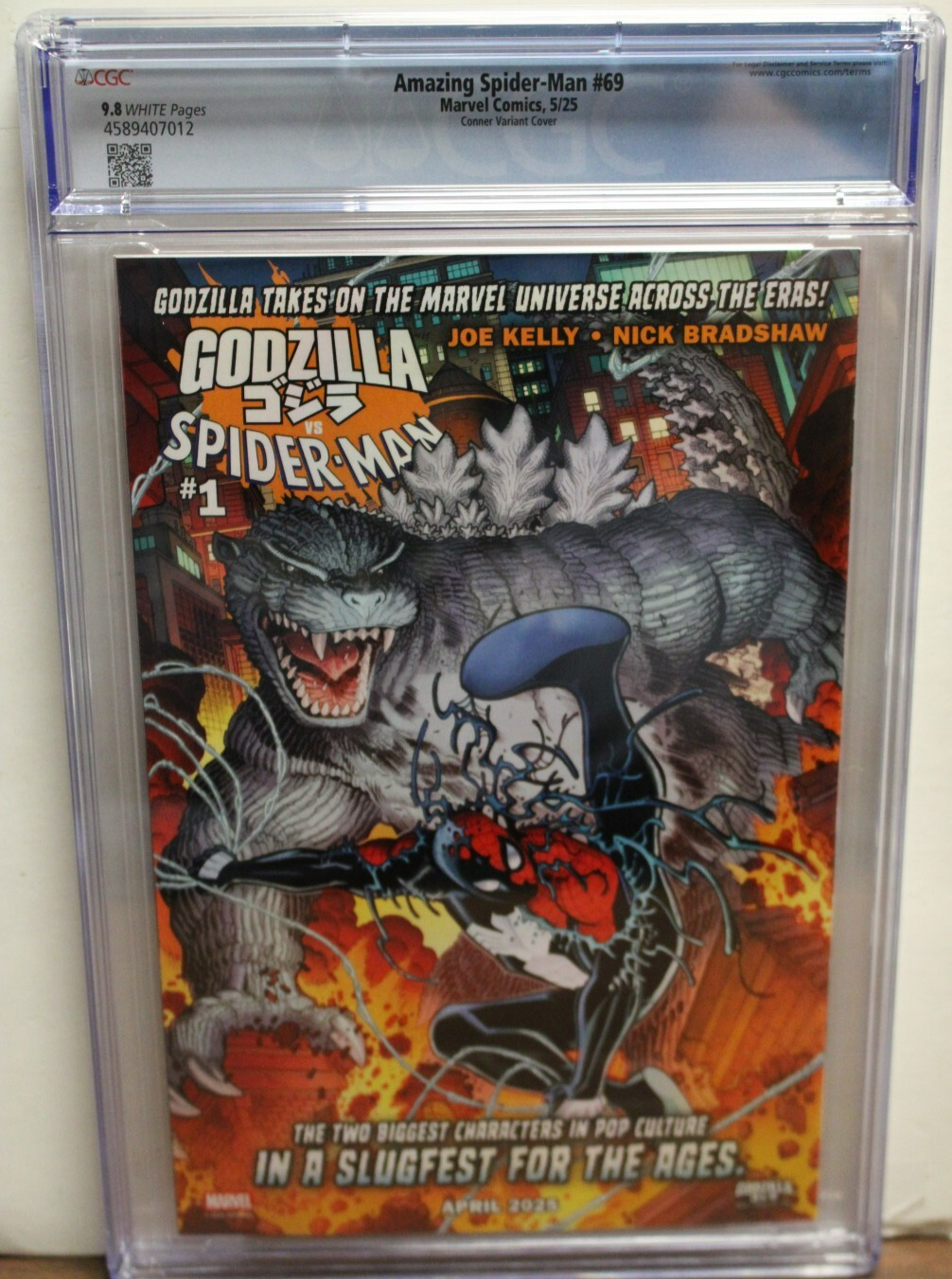 AMAZING SPIDER-MAN #69 (2025) CGC 9.8 Joe Kelly, Amanda Conner