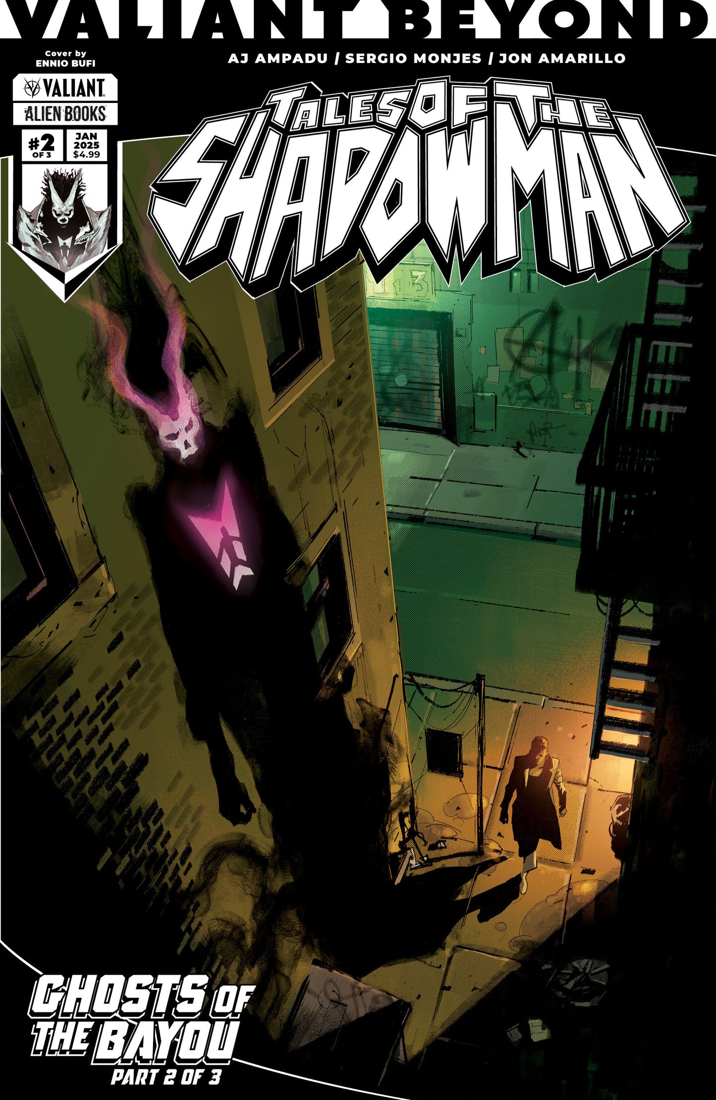 Valiant Beyond: Tales Of The Shadowman #5 Ghosts Of The Bayou #2 Variant B (Bufi)