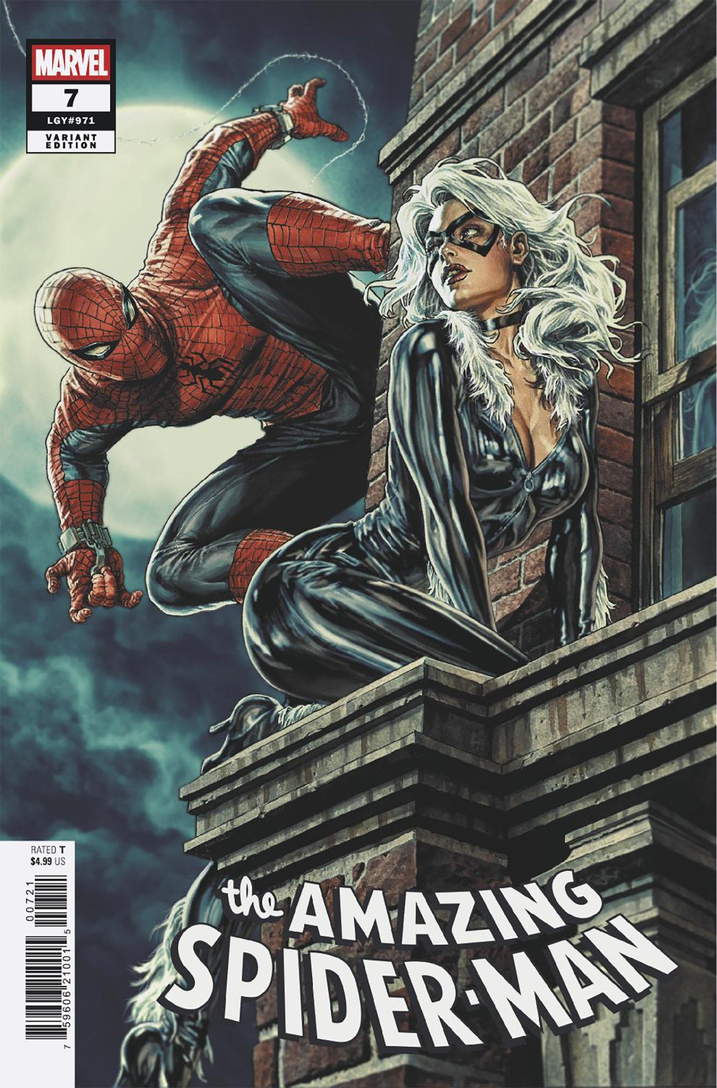 Amazing Spider-Man #7 Lee Bermejo Black Cat Variant
