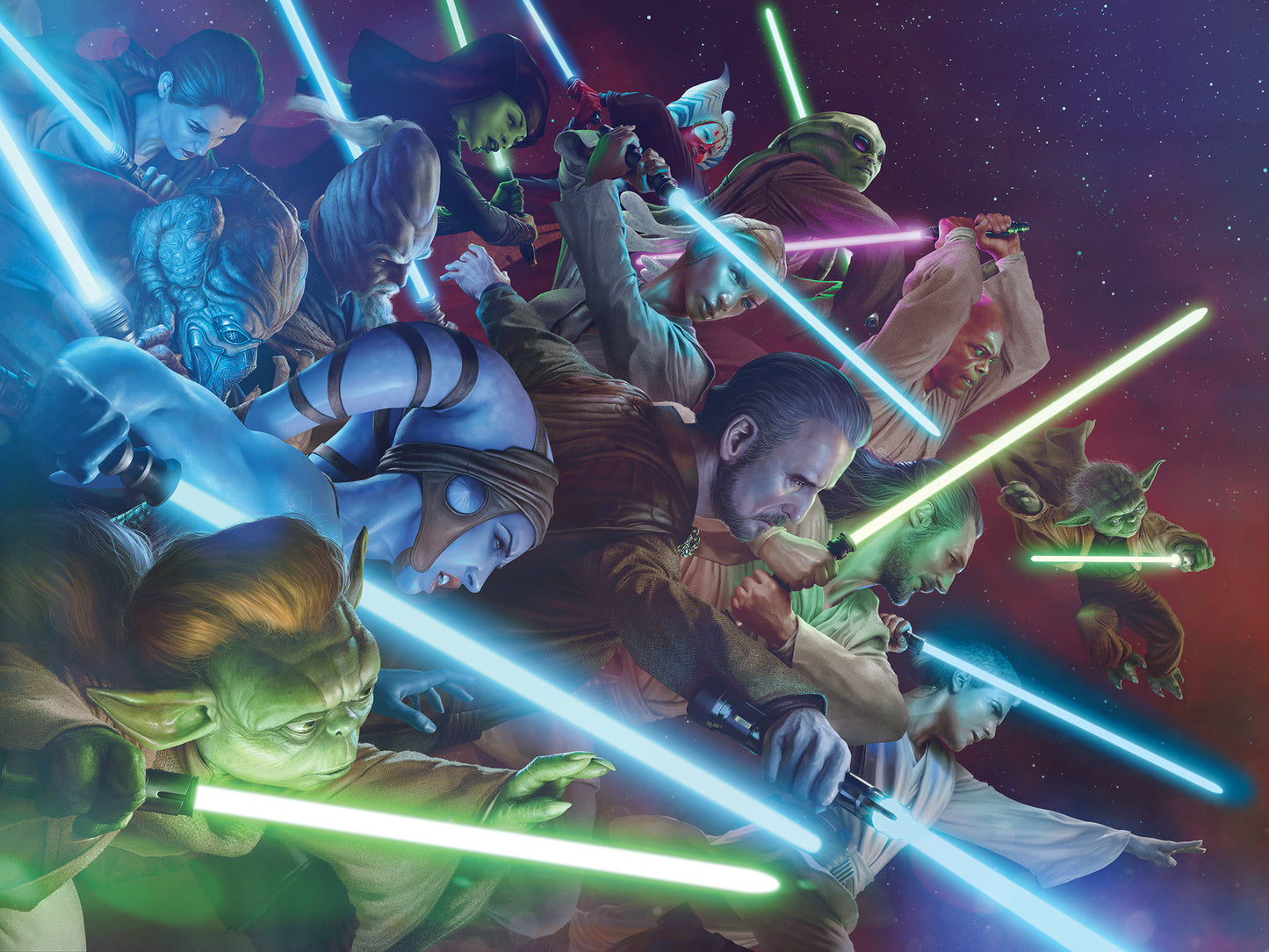 Star Wars: Jedi Knights #1 Rahzzah Ratio Virgin 2nd Print Variant