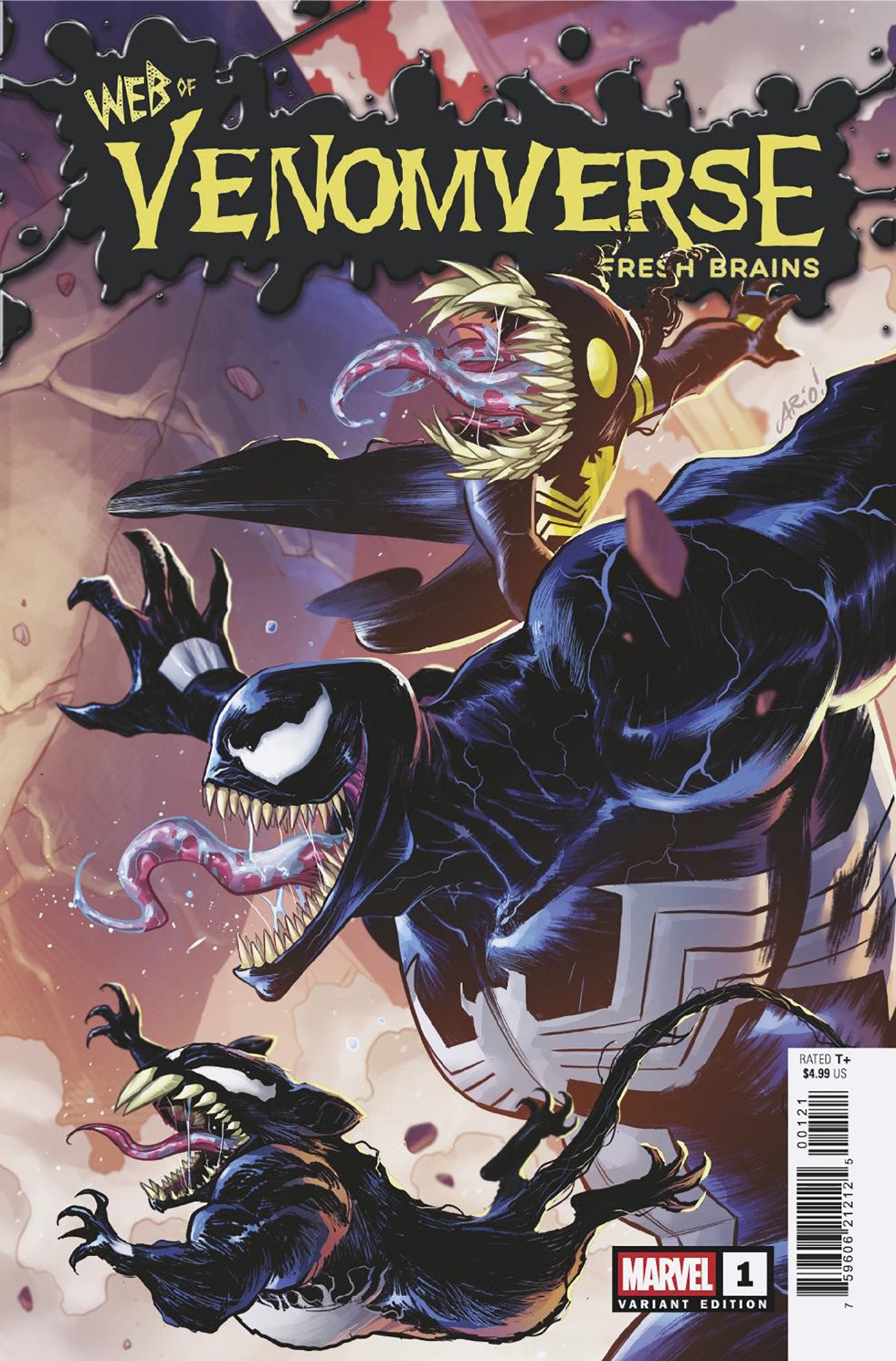 Web Of Venomverse: Fresh Brains #1 Ario Anindito Connecting