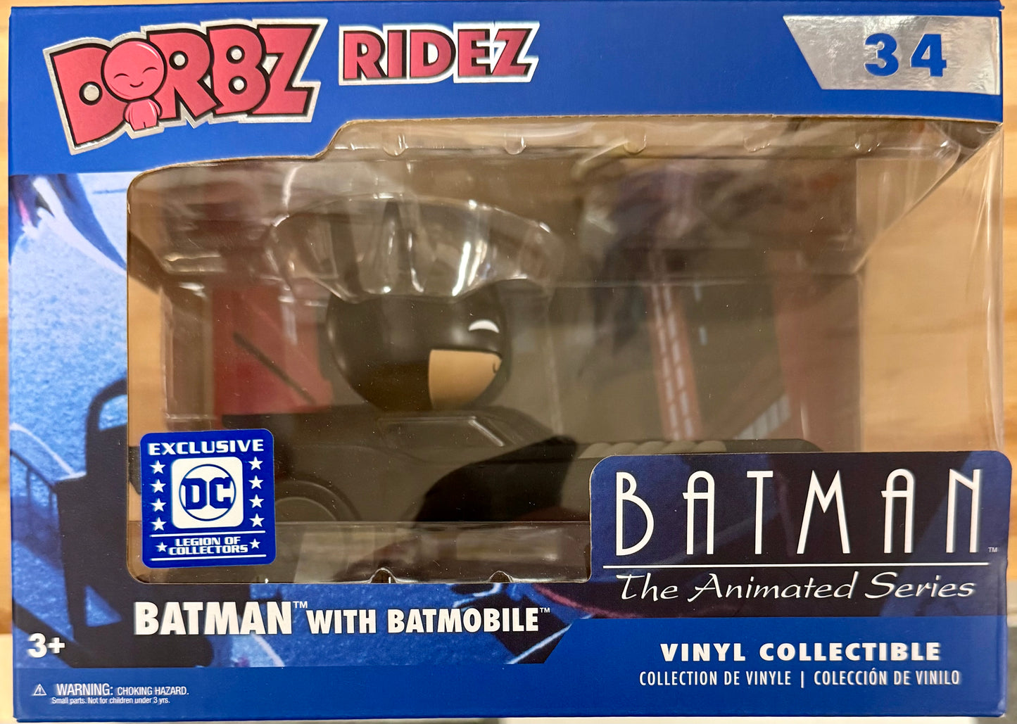 Funko: Dorbz: Ridez: Batman The Animated Series: Batman w/ Batmobile