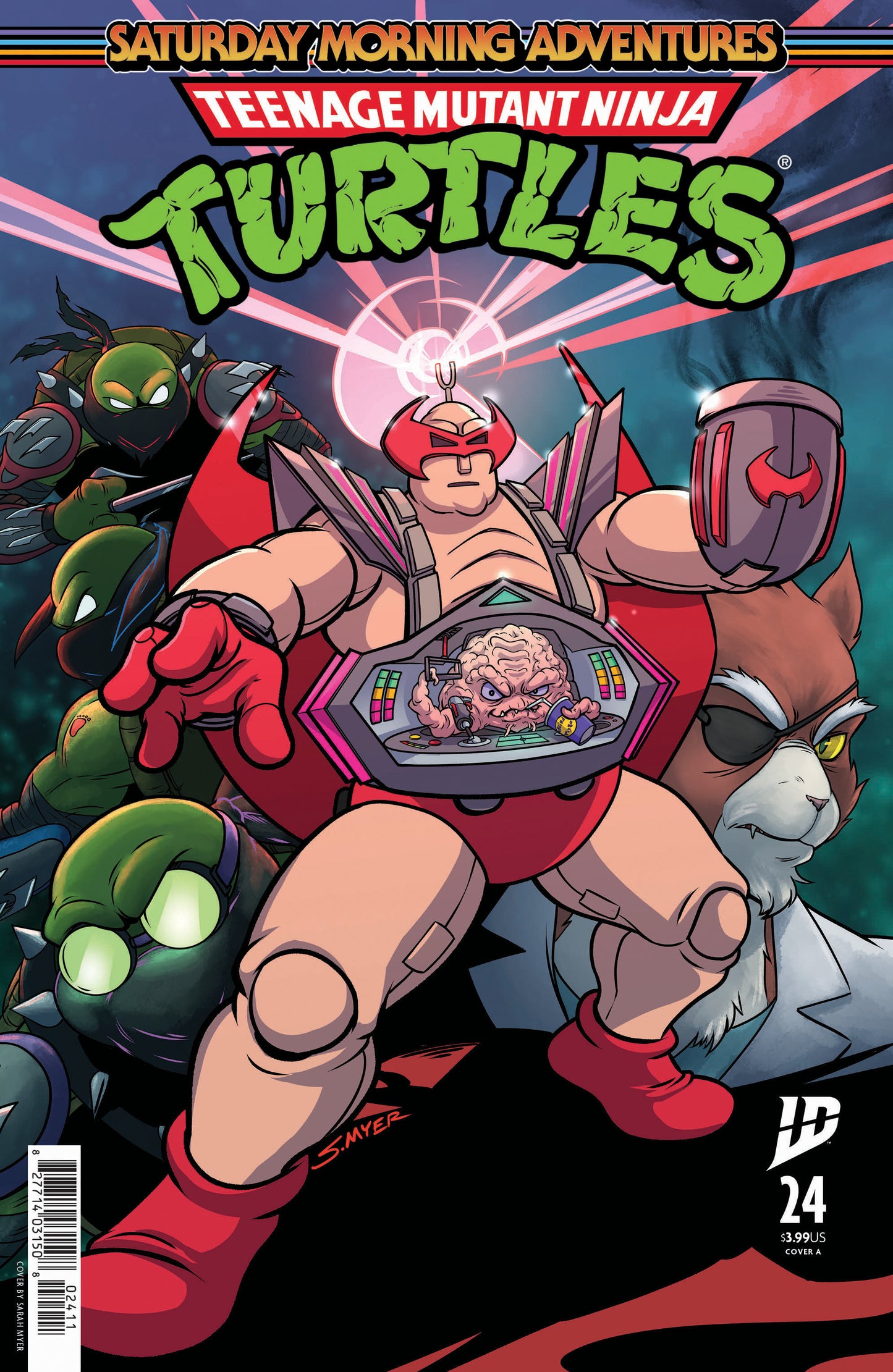 Teenage Mutant Ninja Turtles Saturday Morning Adventure #24 Cover A Myer