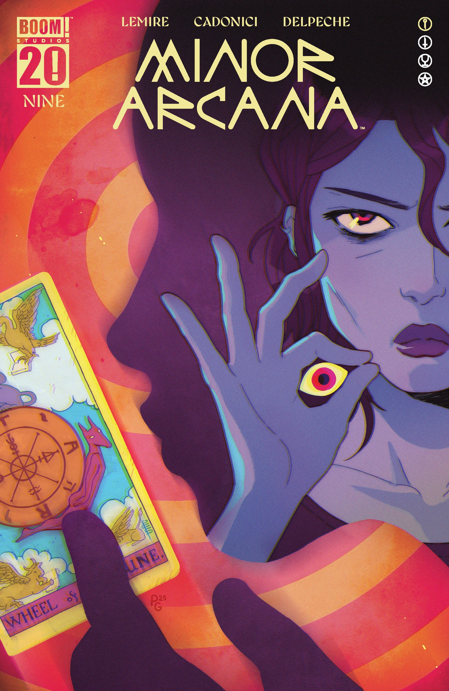 Minor Arcana #9 B Variant (Dressed, Ganucheau)