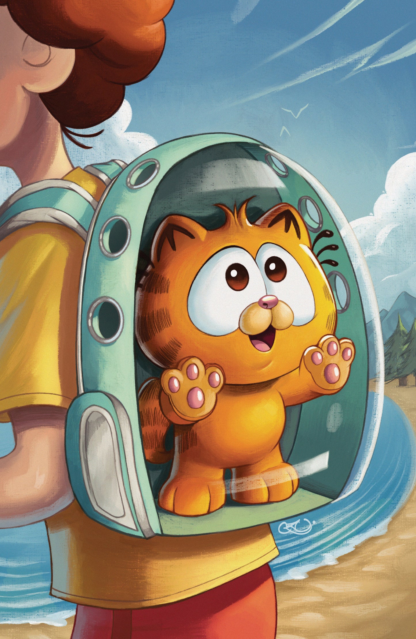 Baby Garfield #3 C 1:5 Variant Edition (Full Art, Zullo Uminga)