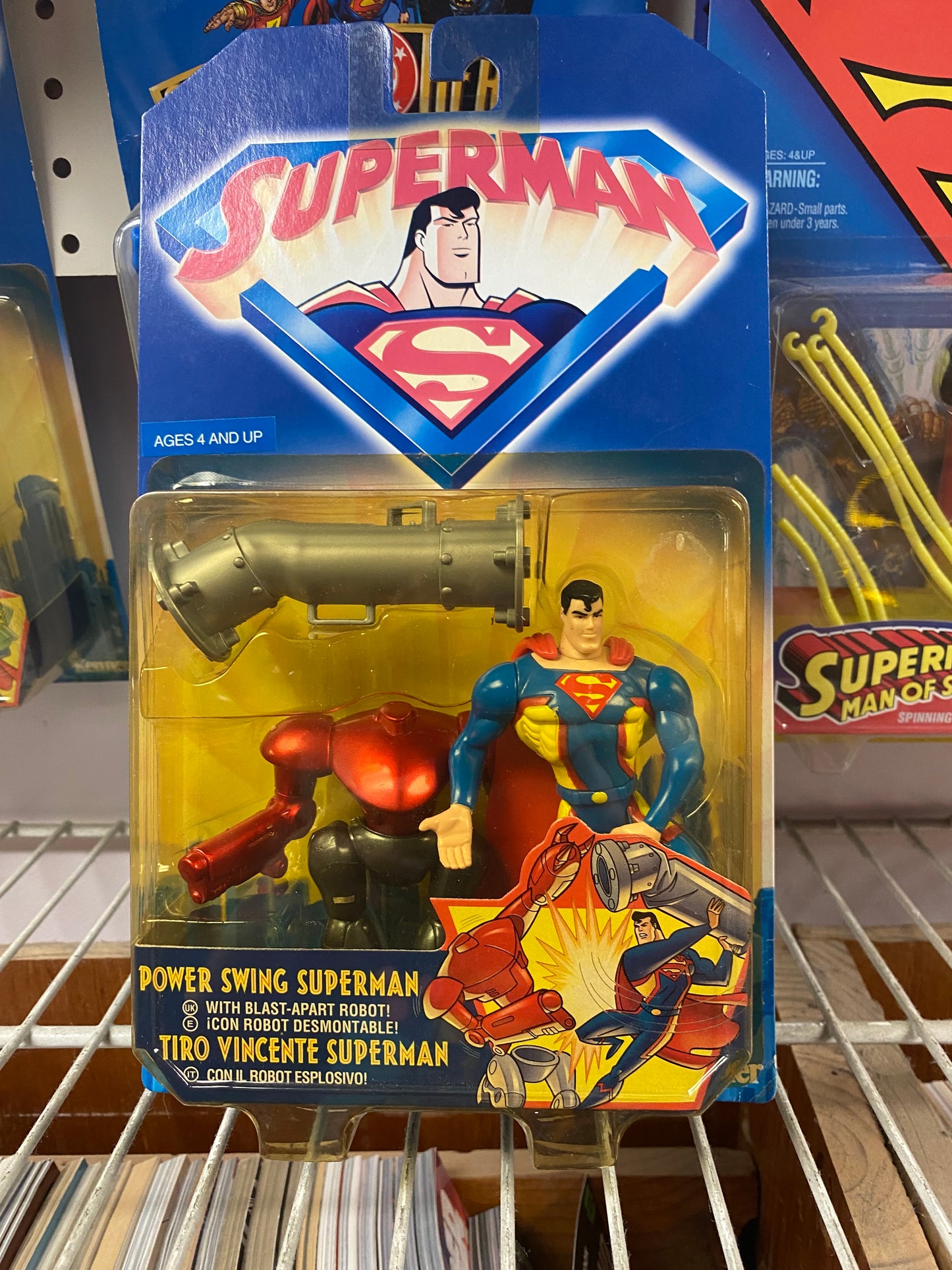 Hasbro: Superman: The Animated Series: Power Swing Superman