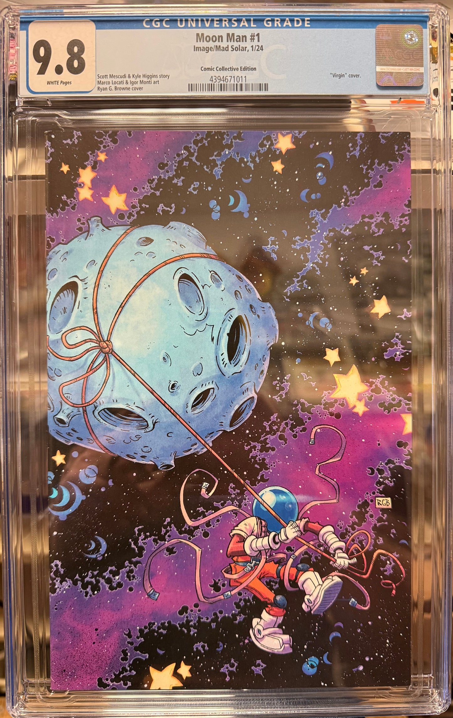 CGC 9.8: Image: Moon Man #1 (Ryan G. Browne ‘Lasso the Moon‘ Variant)