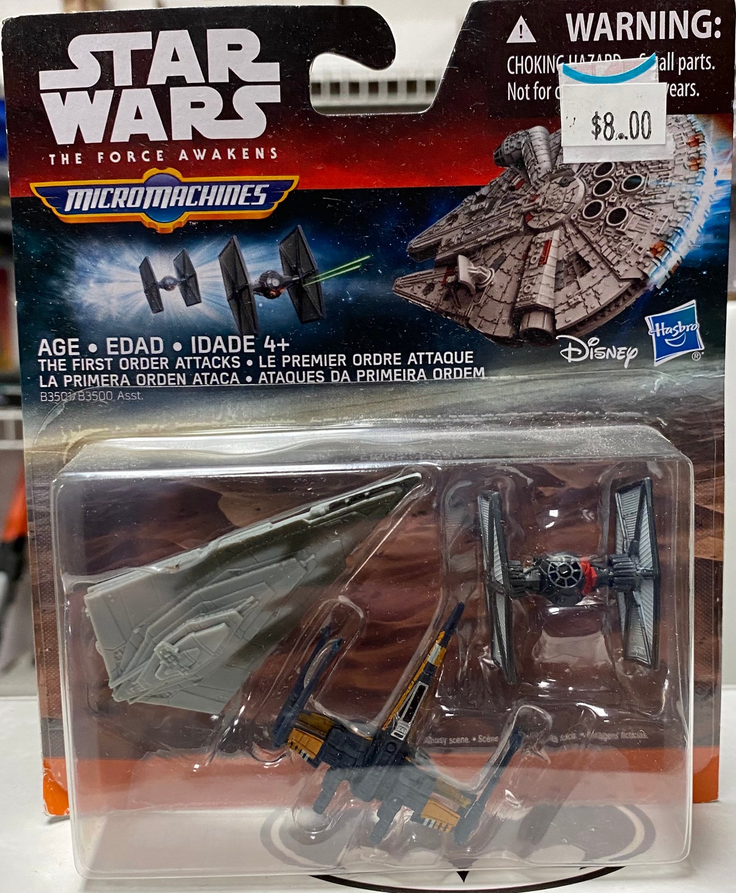Micro Machines: Star Wars: The Force Awakens: The First Order Attacks (3 Pack)