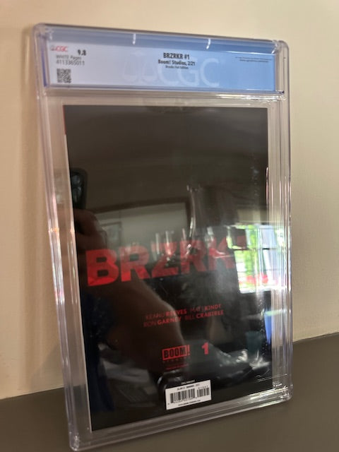 BZRKR #1 - Brooks Foil Cover - CGC 9.8