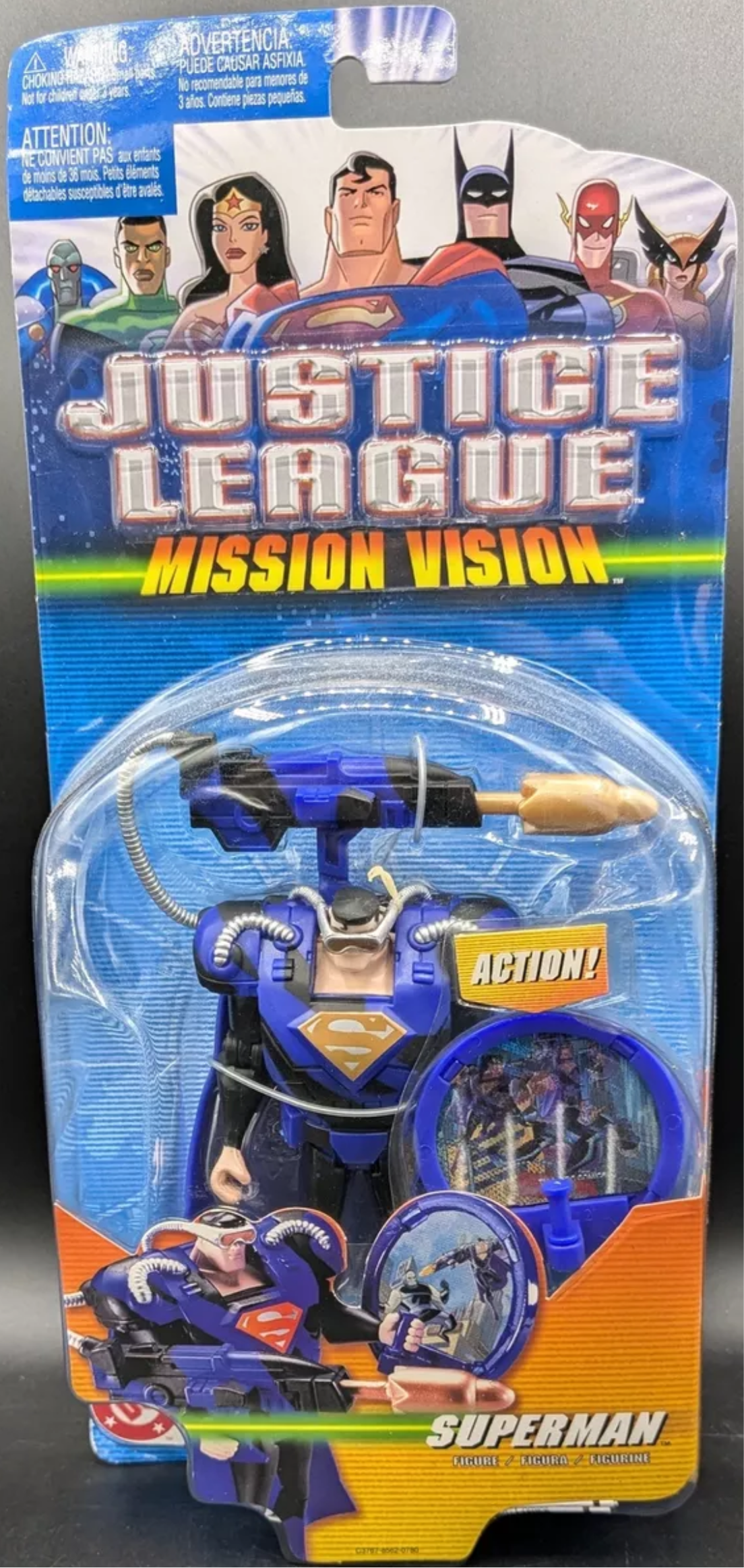 DC: Justice League: Mission Vision: Superman (Missile Launcher)