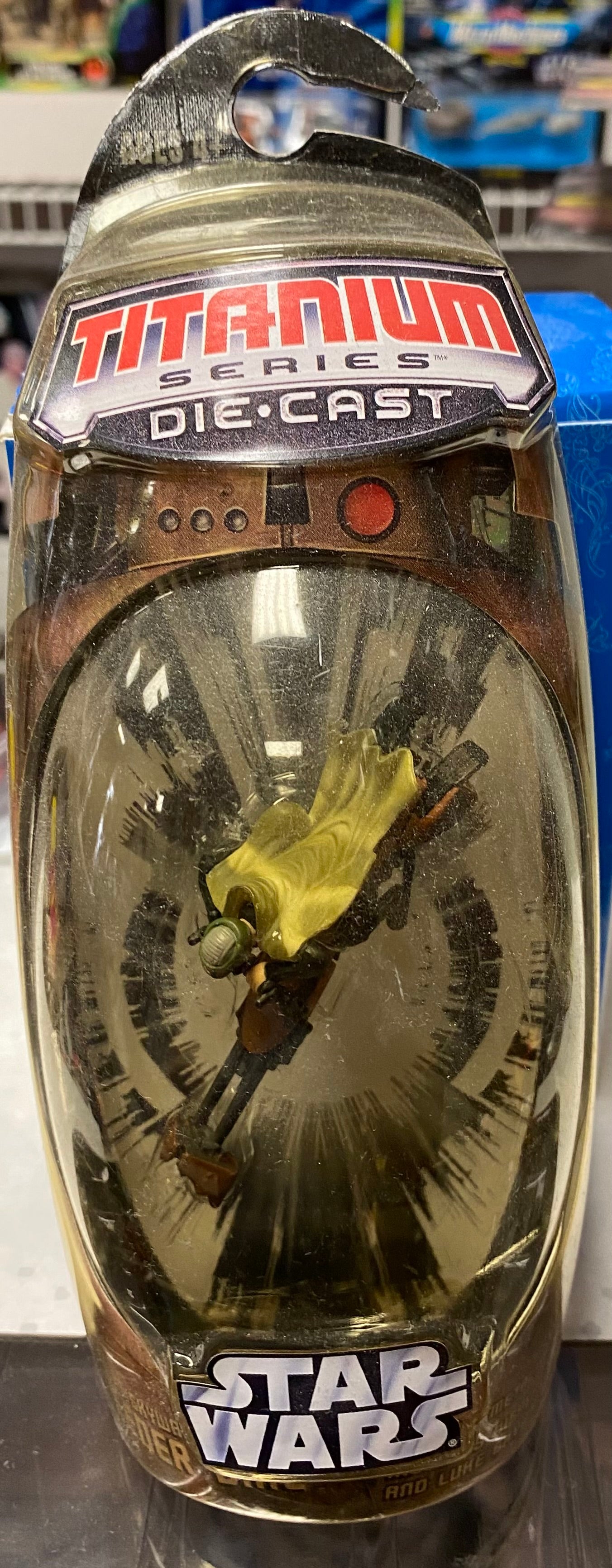 Hasbro: Star Wars: Titanium Series: Luke Sykwalker Speeder Bike