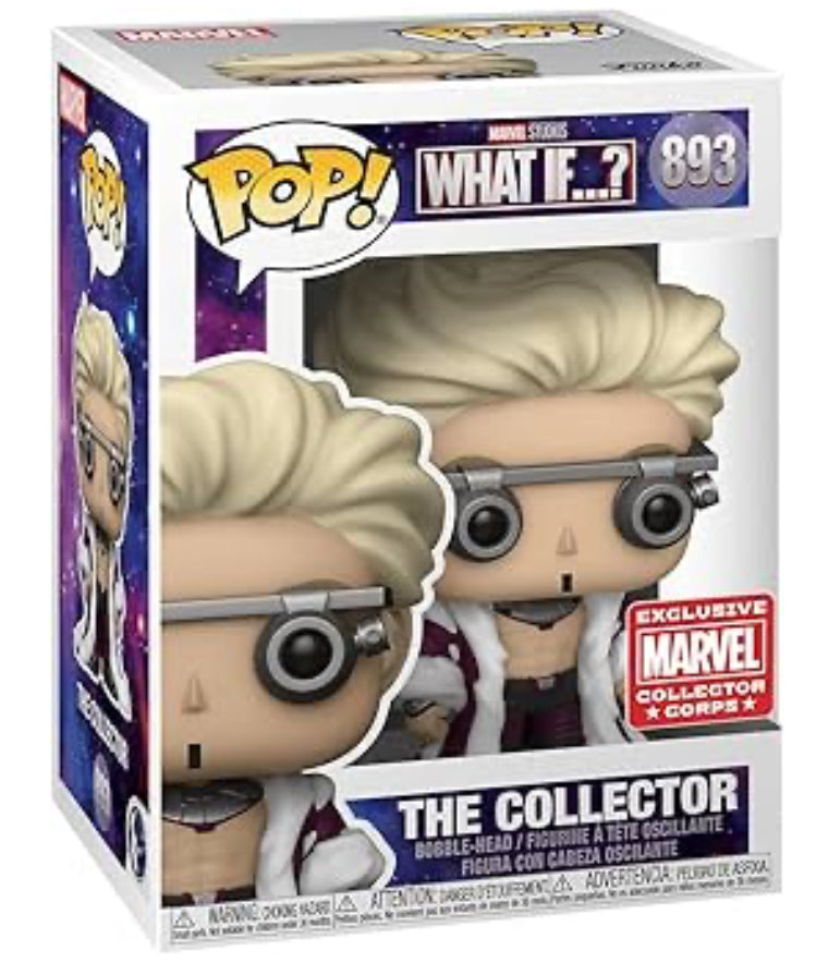 Funko POP! Marvel What If…? The Collector #893 Collector Corps Exclusive