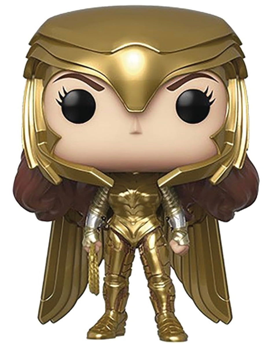 Funko POP1 Wonder Woman 1984 Gold Shield Pose US Exclusive Vinyl Figure Toy #329