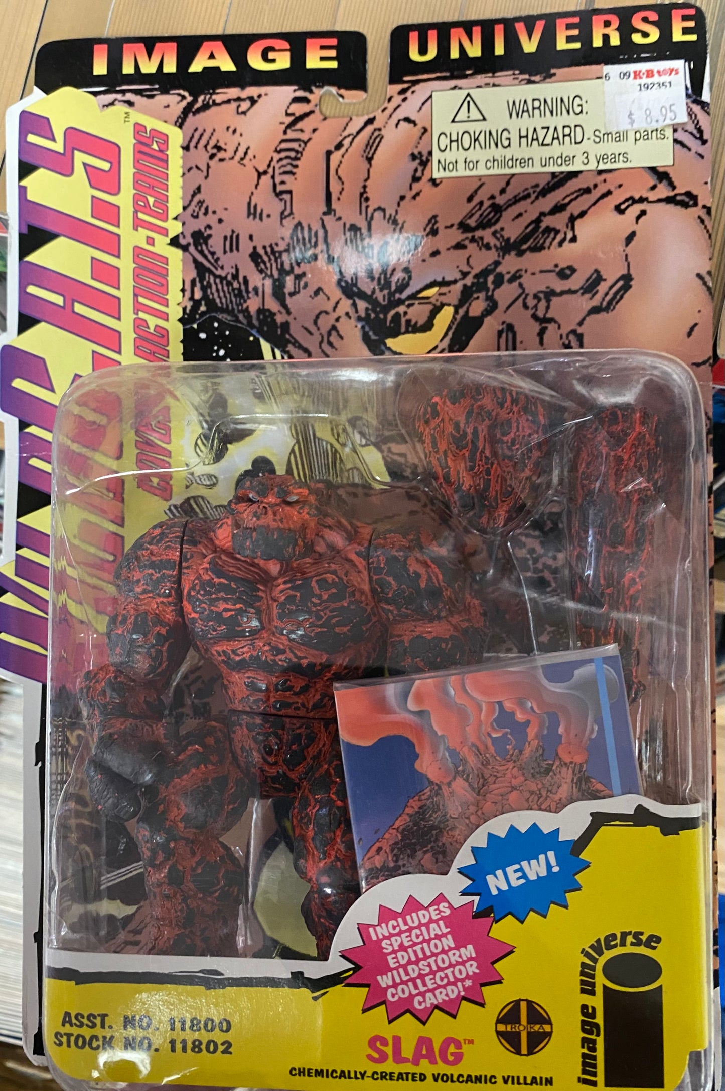 Wild C.A.T.S. Slag Action Figure