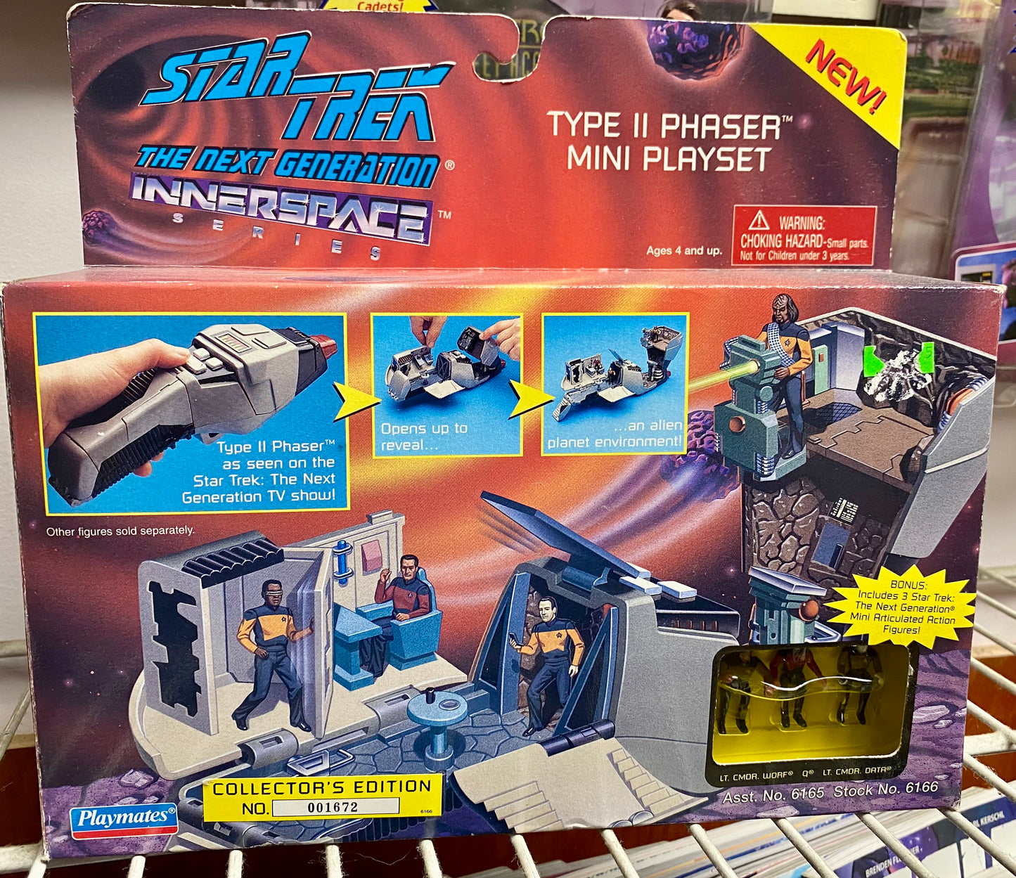 Star Trek: The Next Generation: Type II Phaser Mini Playset