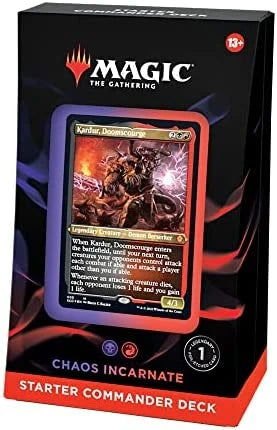 Magic The Gathering: Starter Commander Deck - Chaos Incarnate