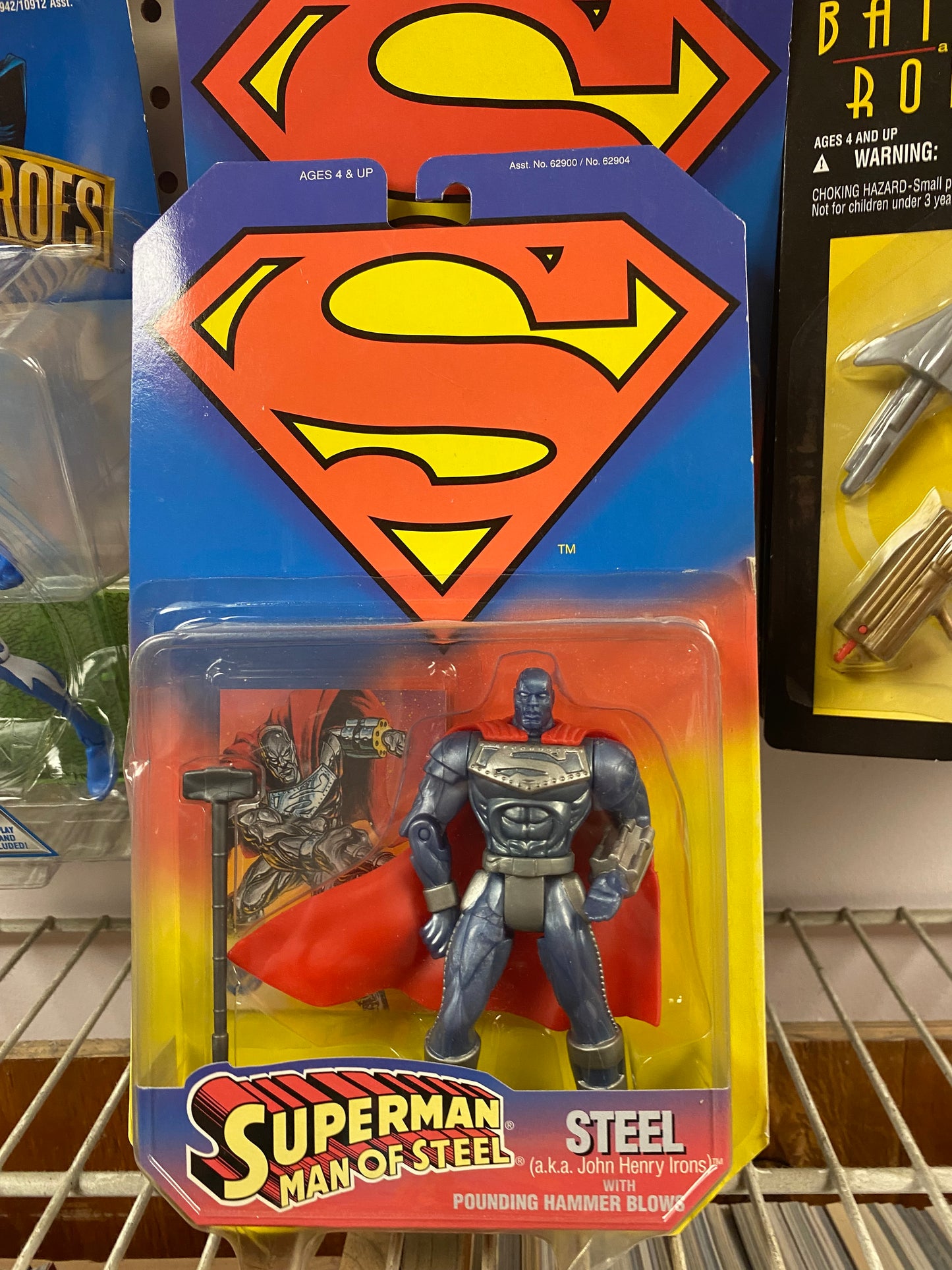 Kenner: DC: Superman Man of Steel: Steel A.K.A. John Henry Irons