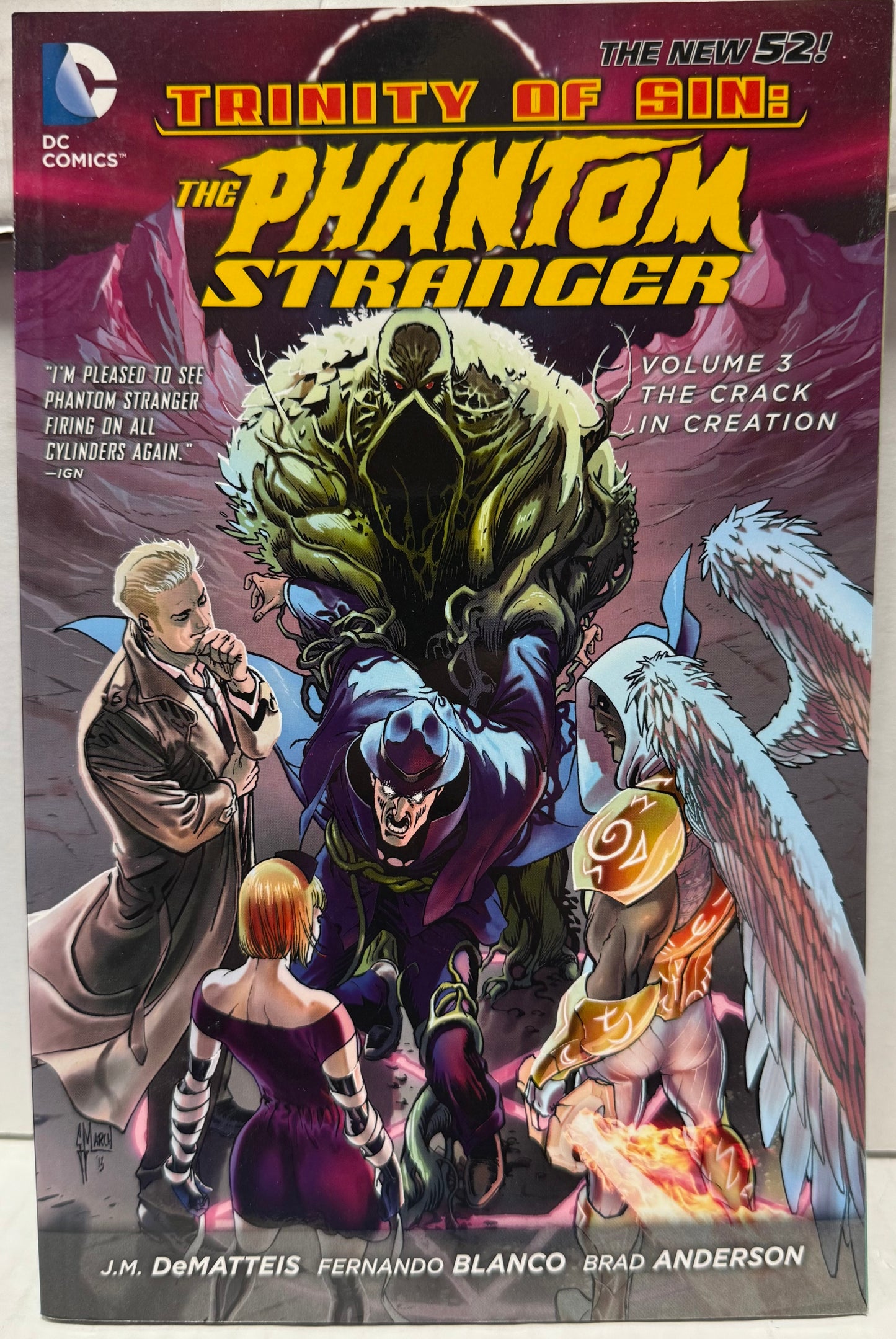 Trinity of Sin: The Phantom Stranger: Vol 3: The Crack in Creation TPB