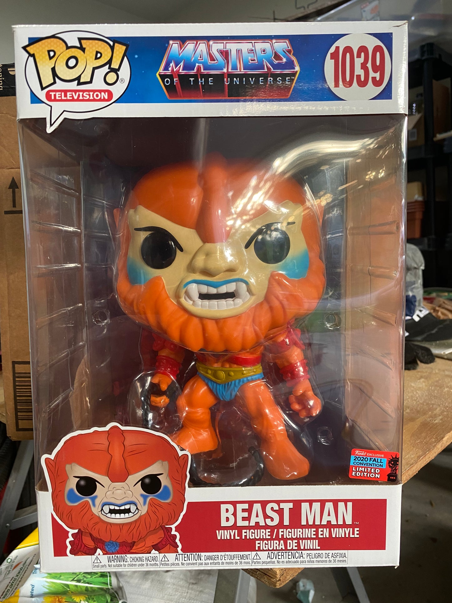 Funko POP! Masters of The Universe: Beast Man (2020 Fall Contention Exclusive) #1039