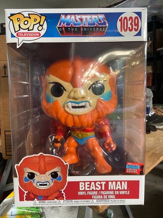 Funko POP! Masters of The Universe: Beast Man (2020 Fall Contention Exclusive) #1039