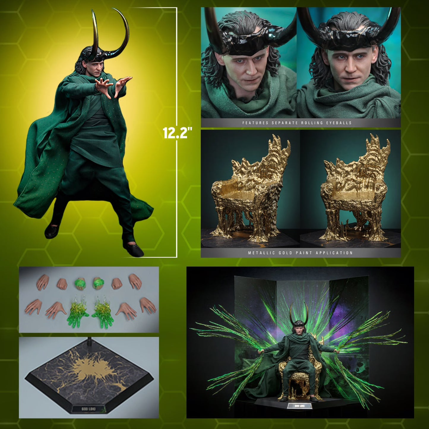Hot Toys: God Loki: DX 40