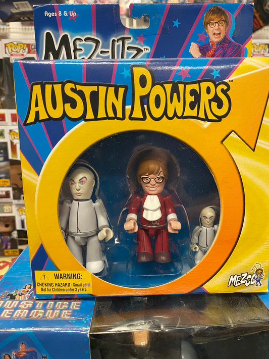 Mezco: Mez-itz: Austin Powers: Austin Powers, Dr. Evil, Mini Me