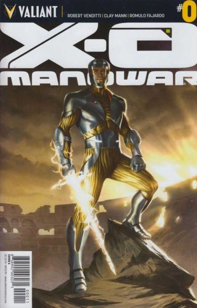 X-O Manowar #0 Cover A Kevic-Djurdjevic