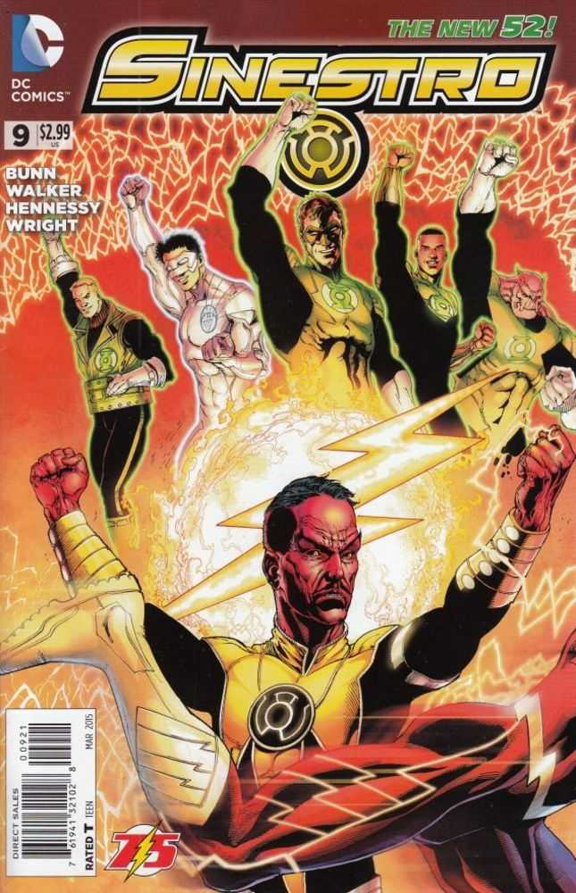 Sinestro #9 Flash 75 Variant Edition