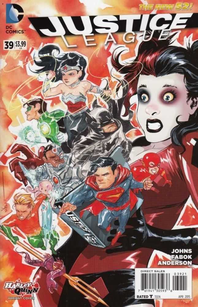 Justice League #39 Harley Quinn Variant Edition