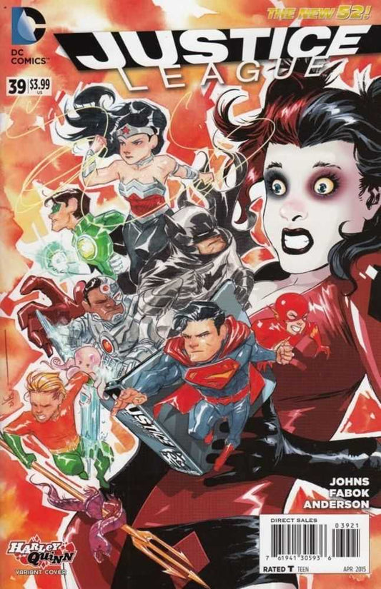 Justice League #39 Harley Quinn Variant Edition