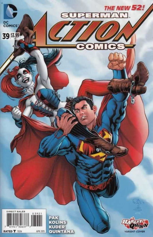 Action Comics #39 Harley Quinn Variant Edition