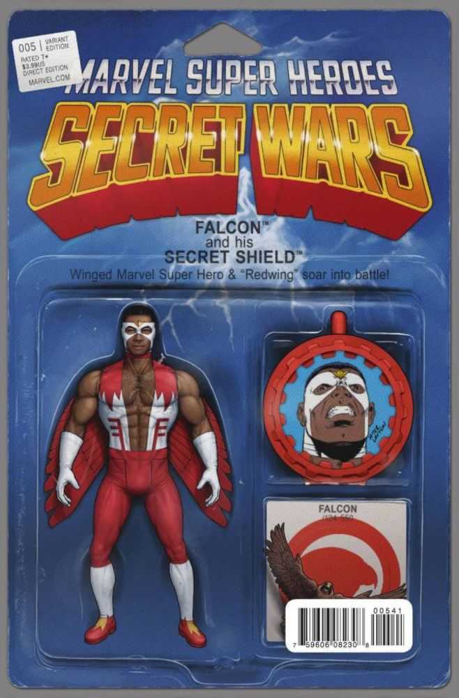 Secret Wars #5 (Of 8) Chirstopher Action Figure Variant