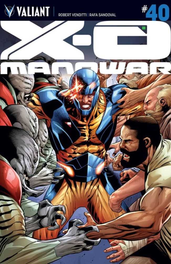 X-O Manowar #40 Cover A Sandoval