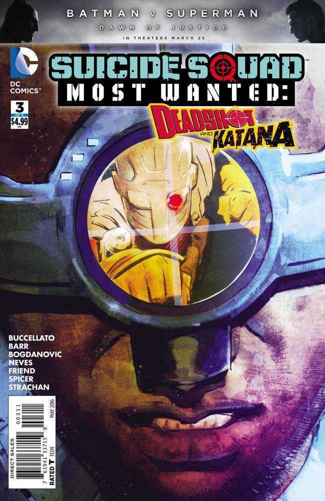 Suicide Squad Most Wanted Deadshot Katana #3 (Of 6)