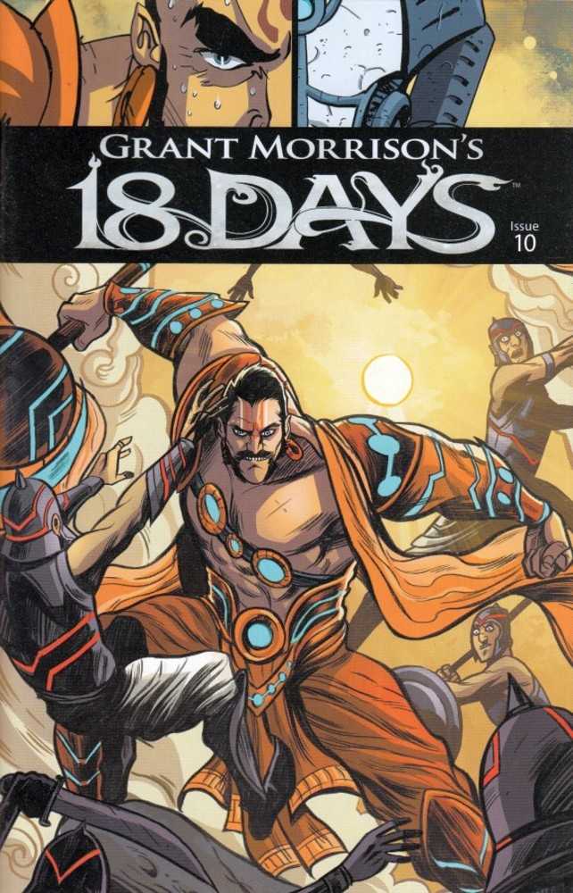 Grant Morrisons 18 Days #10 Main Cover