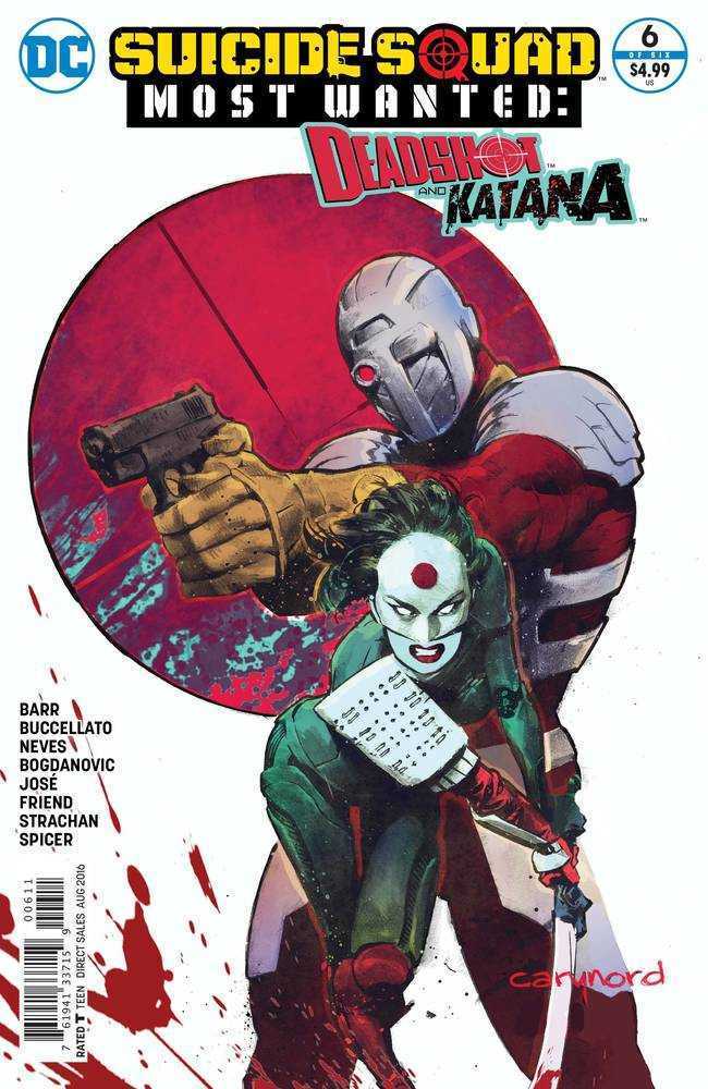 Suicide Squad Most Wanted Deadshot Katana #6 (Of 6)