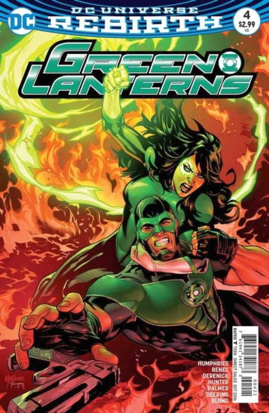 Green Lanterns #4 Variant Edition