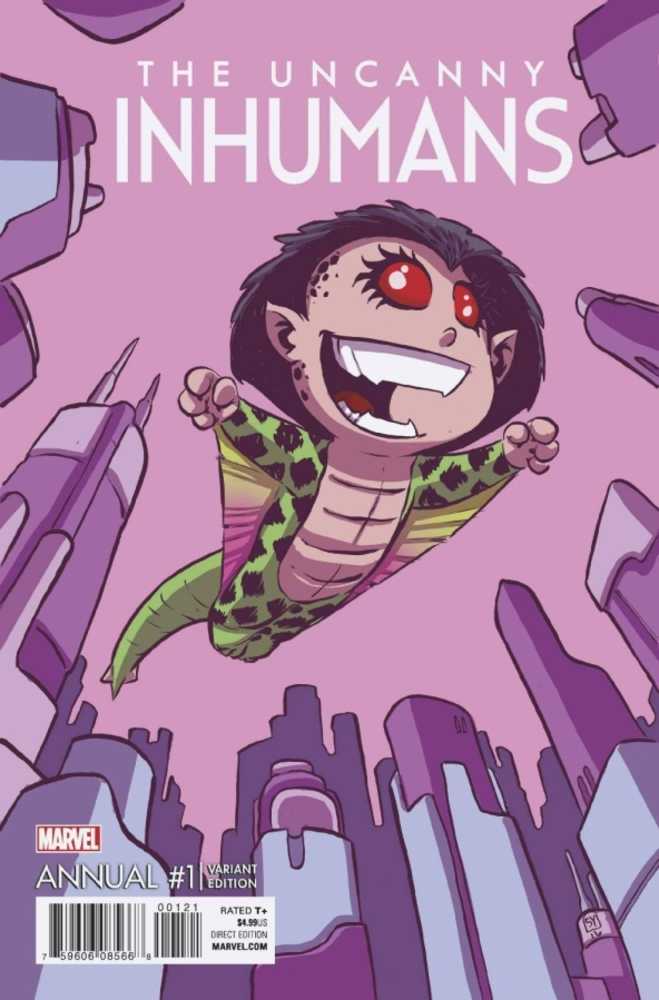Uncanny Inhumans Annual #1 Young Variant