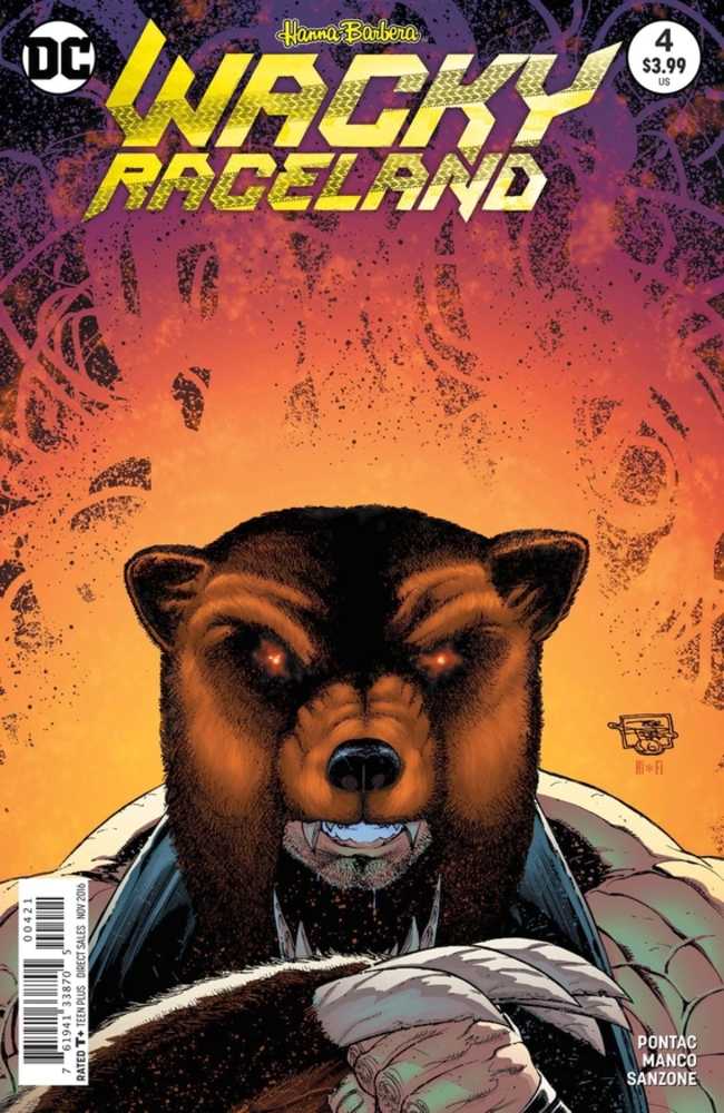 Wacky Raceland #4 (Of 6) Variant Edition