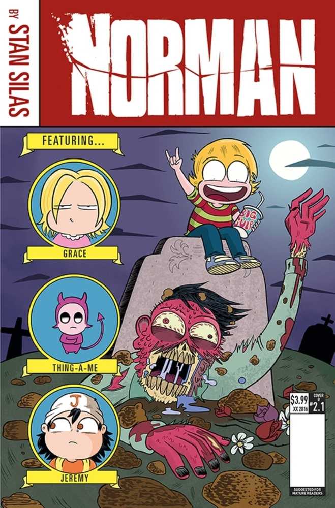 Norman The First Slash #1 Cover A Ellerby (Mature)
