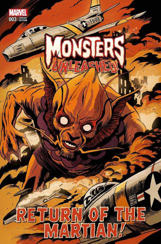 Monsters Unleashed #3 (Of 5) Francavilla 50s Movie Poster Va