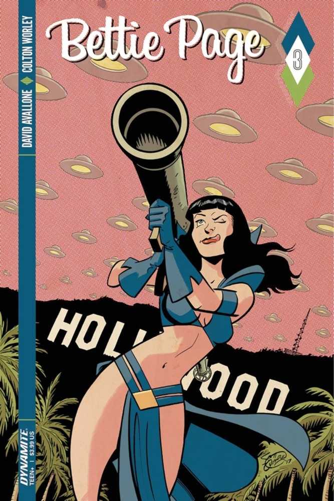 Bettie Page #3 Cover B Chantler