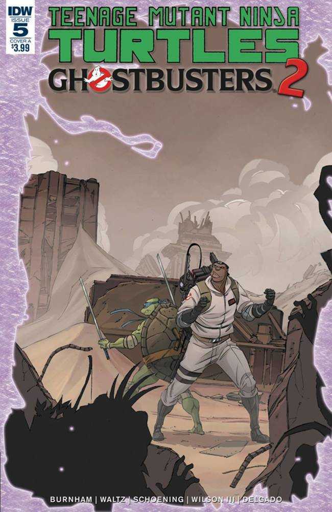 Teenage Mutant Ninja Turtles Ghostbusters II #5 Cover A Shoening