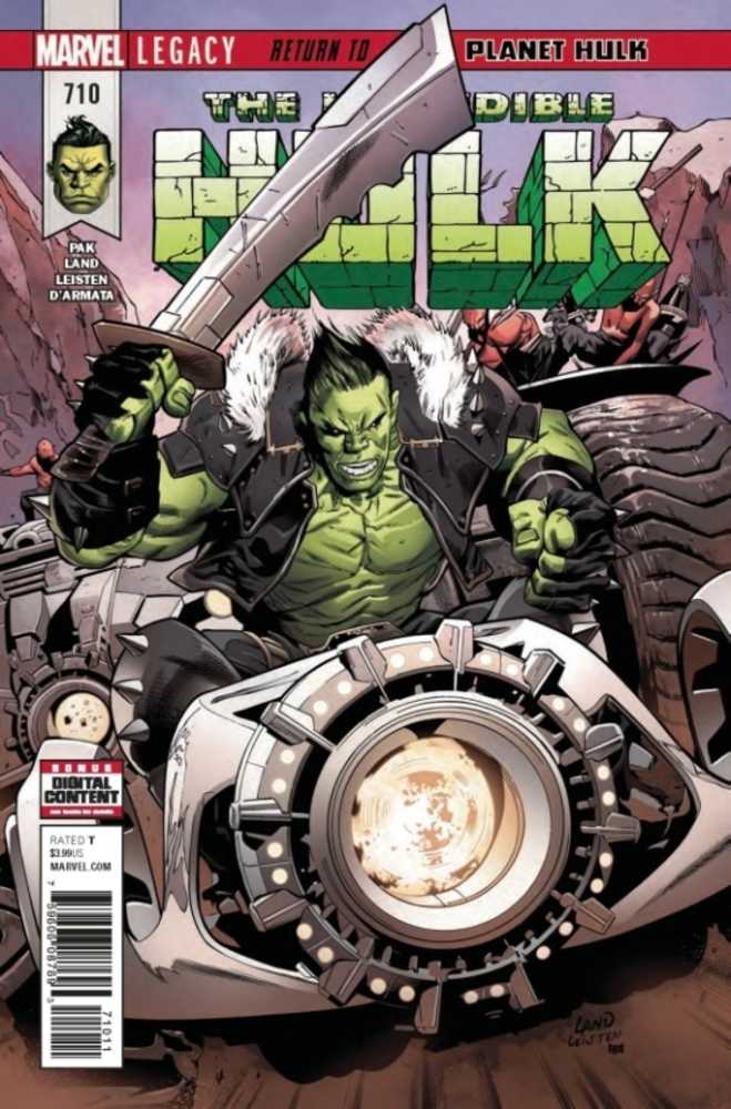 Incredible Hulk #710 Leg