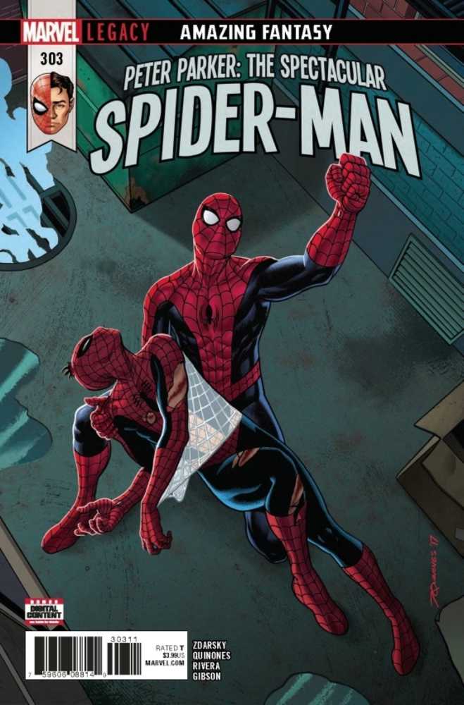 Peter Parker Spectacular Spider-Man #303 Leg