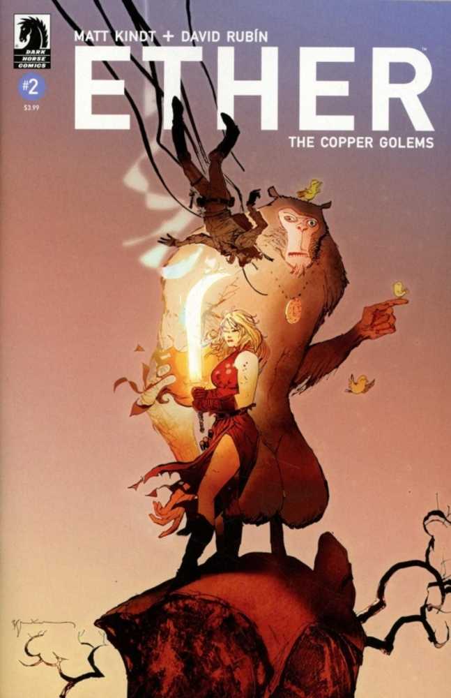 Ether Copper Golems #2 (Of 5) Variant Pope Cover