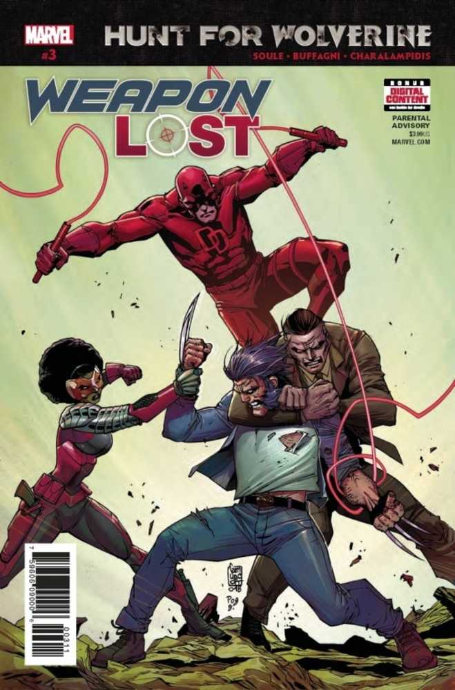 Hunt For Wolverine Weapon Lost #3 (Of 4)