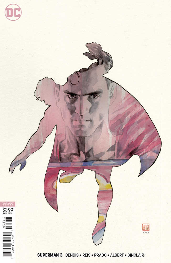 Superman #3 Mack Variant Edition